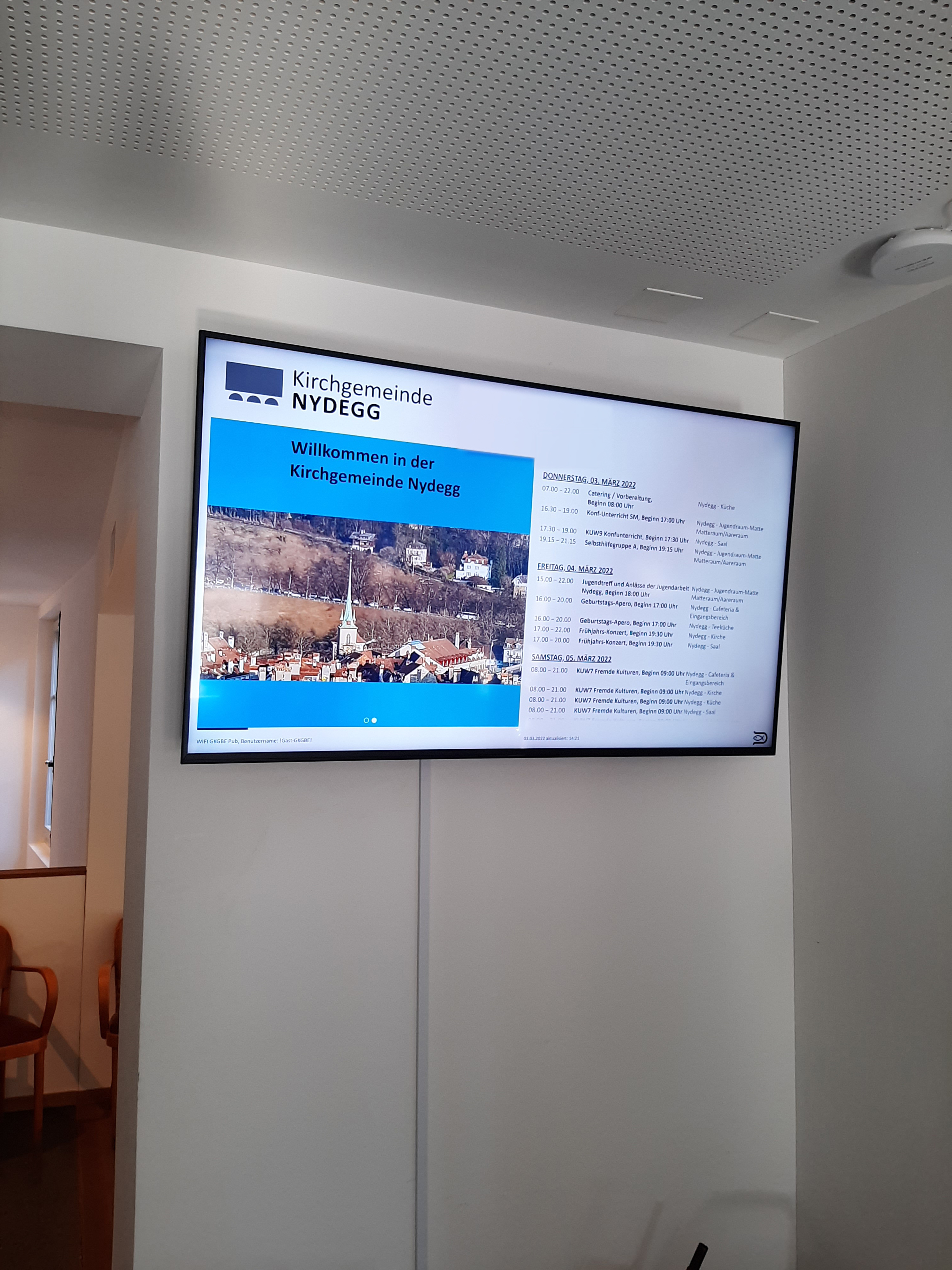 Einsatzbeispiel Digital Signage